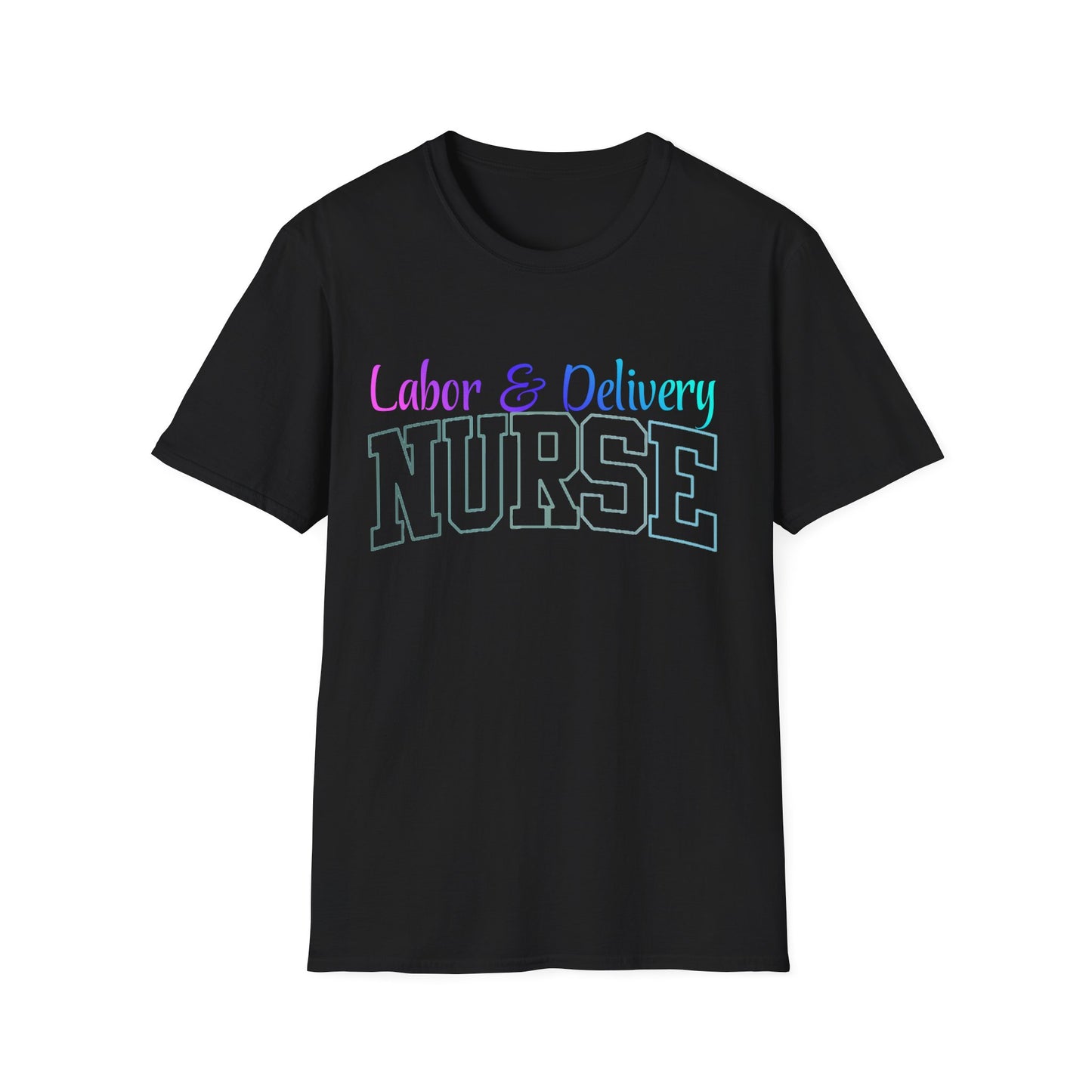 Labor and Delivery OBGYN Nurse Unisex T-Shirt, Healthcare Professional Soft Style Shirt - Pepper Rose Prints
