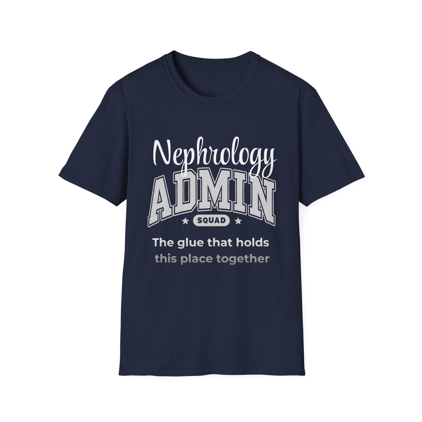 Nephrology Admin Squad Office Healthcare T-shirt - Pepper Rose Prints