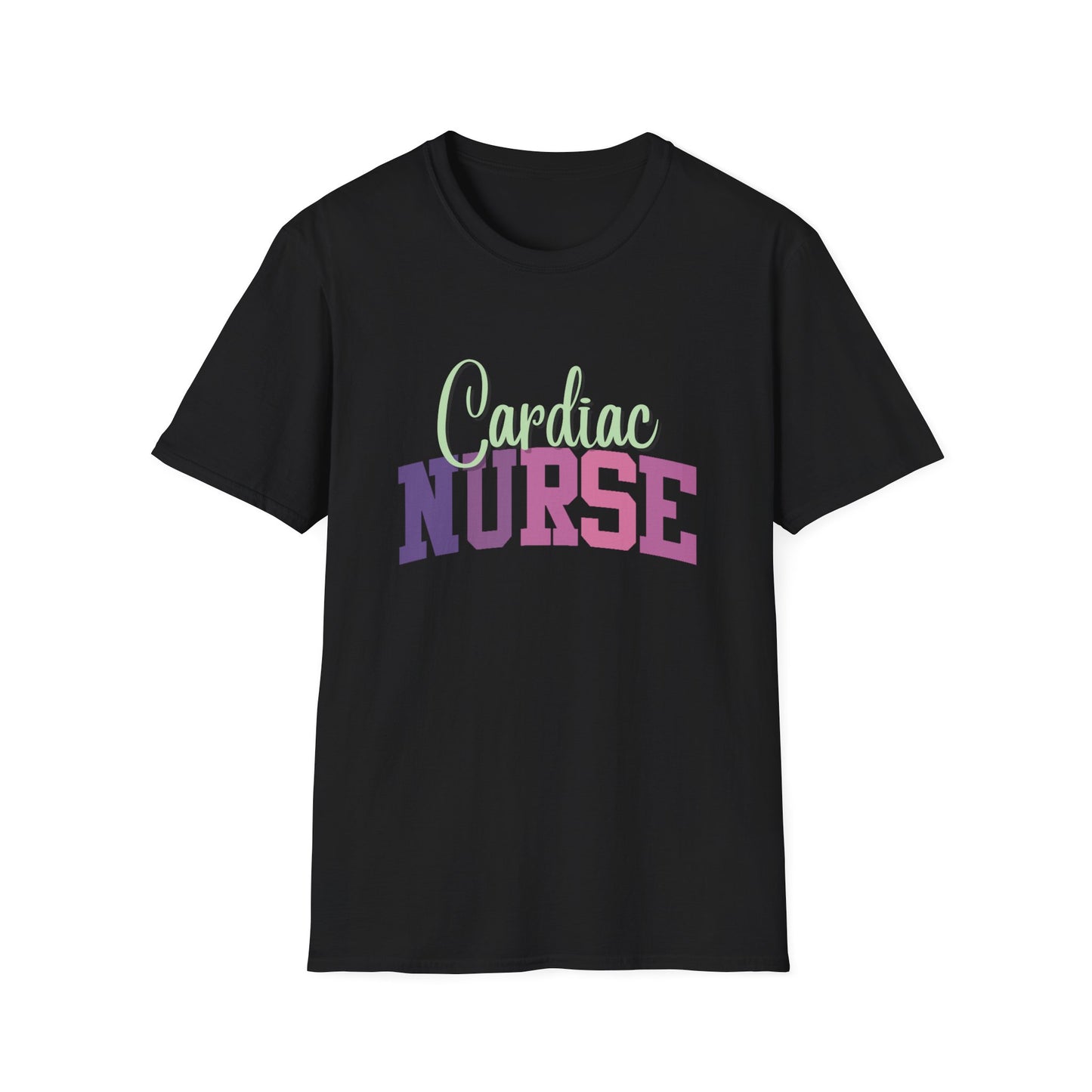 Cardiac Nurse Unisex T-Shirt, Healthcare Professional Soft Style Shirt - Pepper Rose Prints