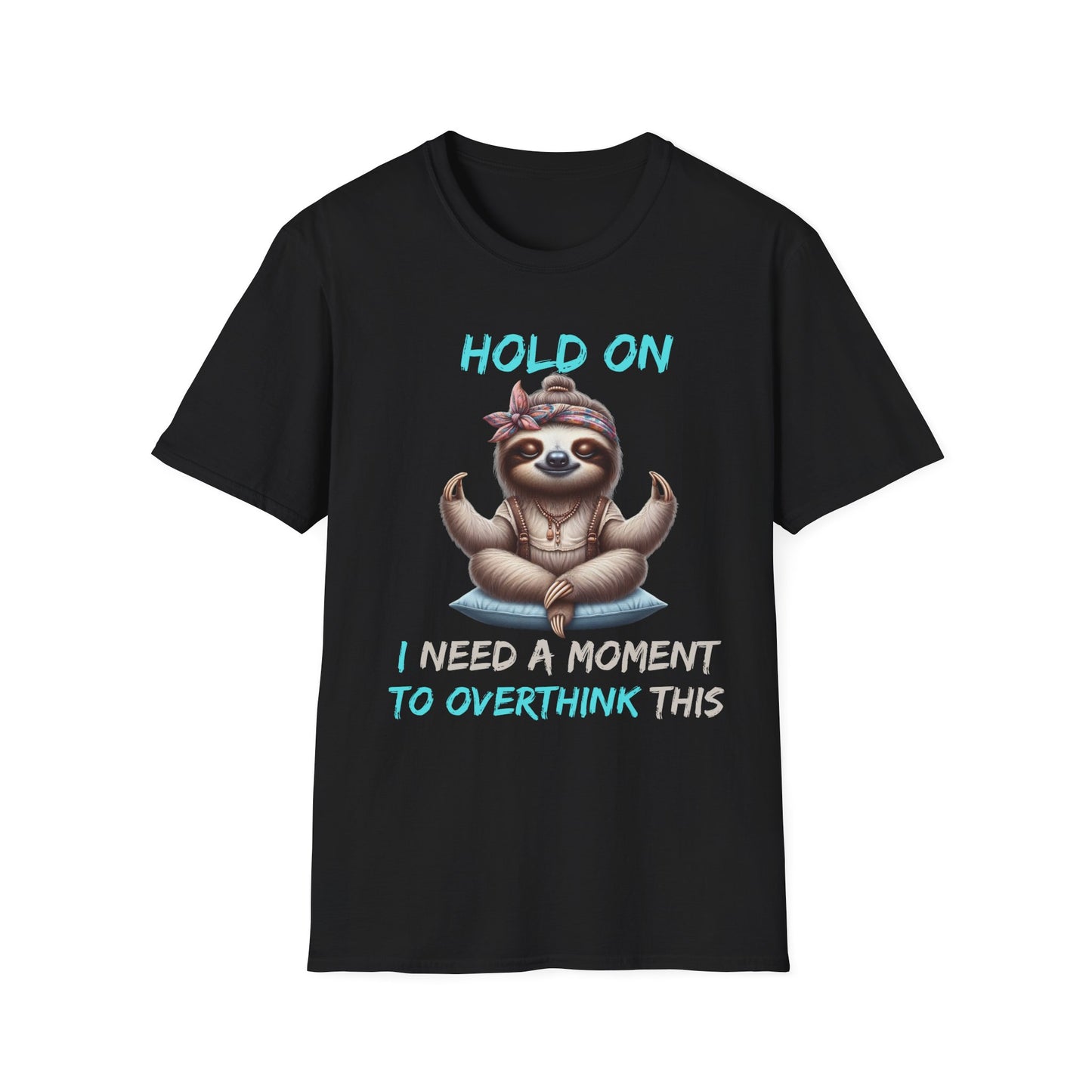 Fun Sloth Self Care T-shirt - Pepper Rose Prints