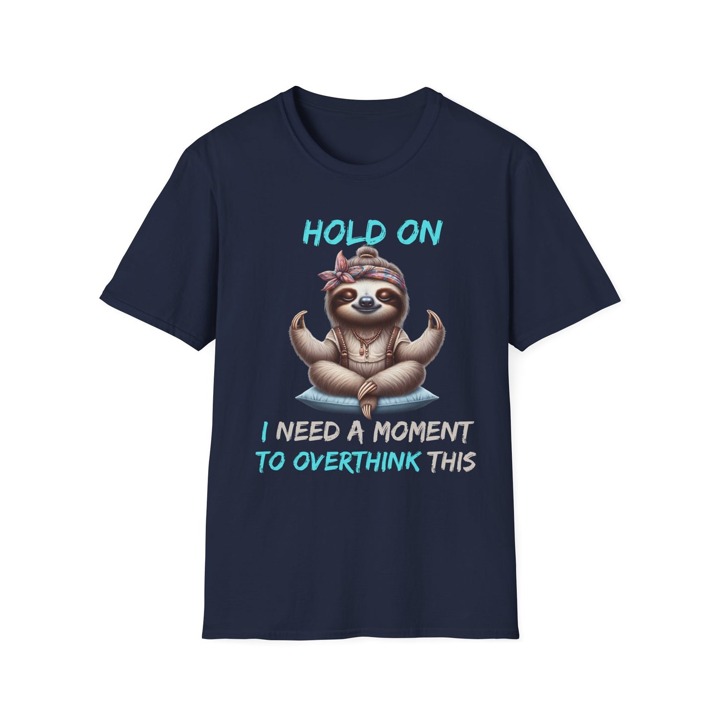 Fun Sloth Self Care T-shirt - Pepper Rose Prints
