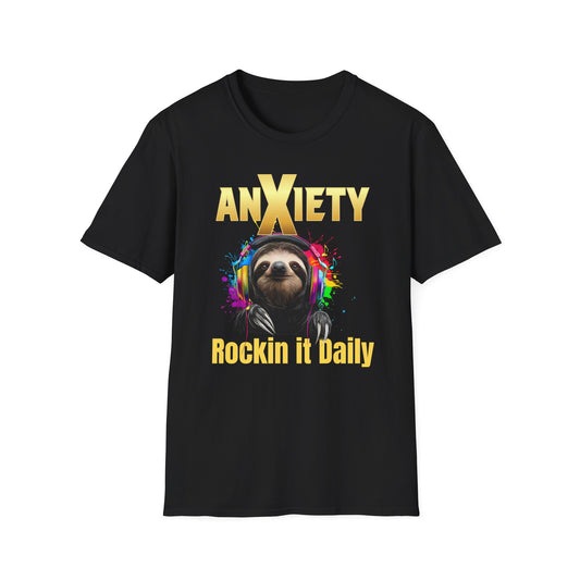 Rockin Anxiety Graphic T-Shirt - Pepper Rose Prints