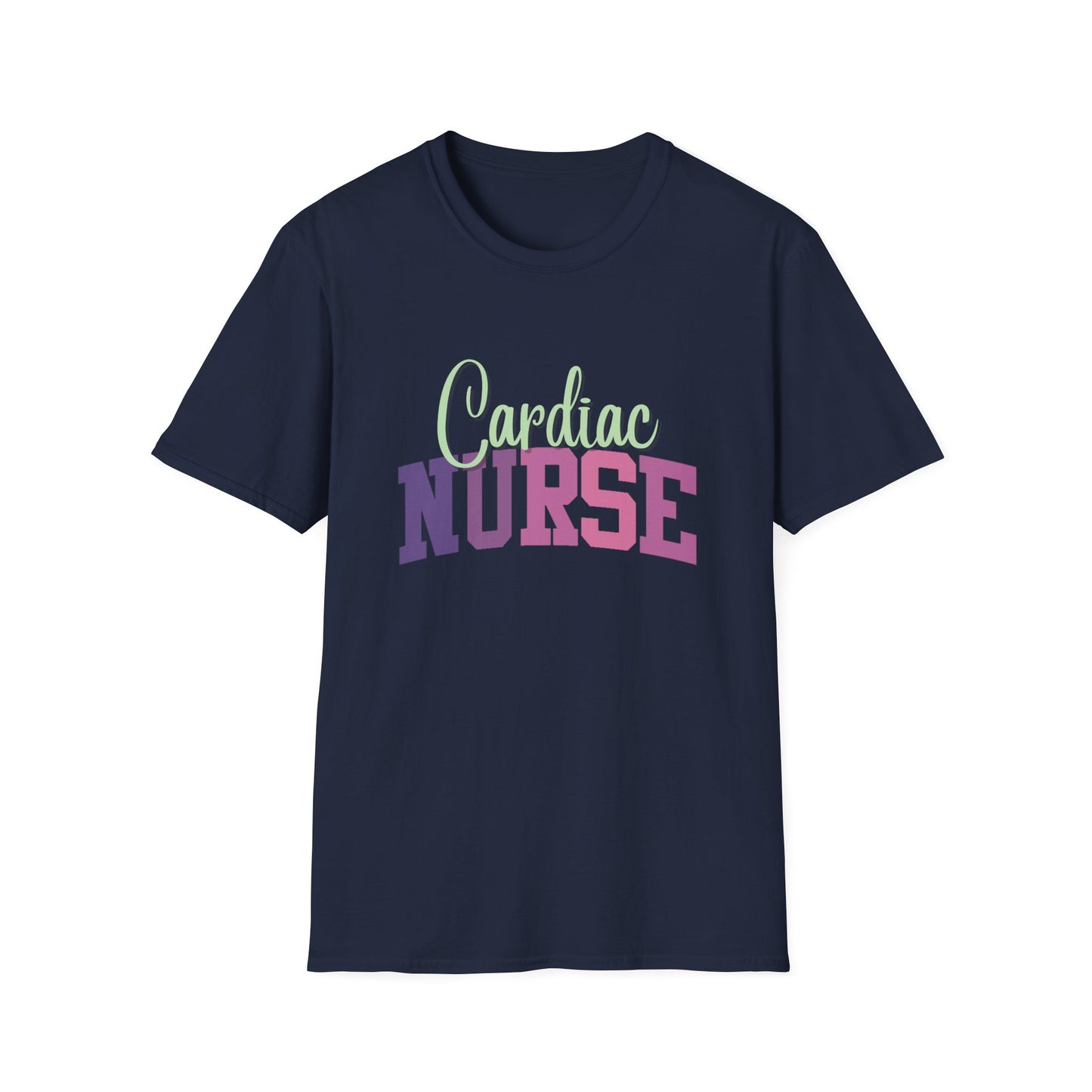 Cardiac Nurse Unisex T-Shirt, Healthcare Professional Soft Style Shirt - Pepper Rose Prints