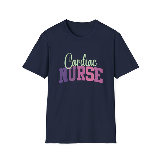 Cardiac Nurse Unisex T-Shirt, Healthcare Professional Soft Style Shirt - Pepper Rose Prints