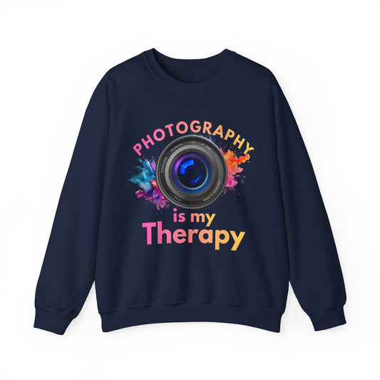Therapeutic Art & Hobby comfortable Unisex sweatshirt.  Photography lover Pullover - Pepper Rose Prints