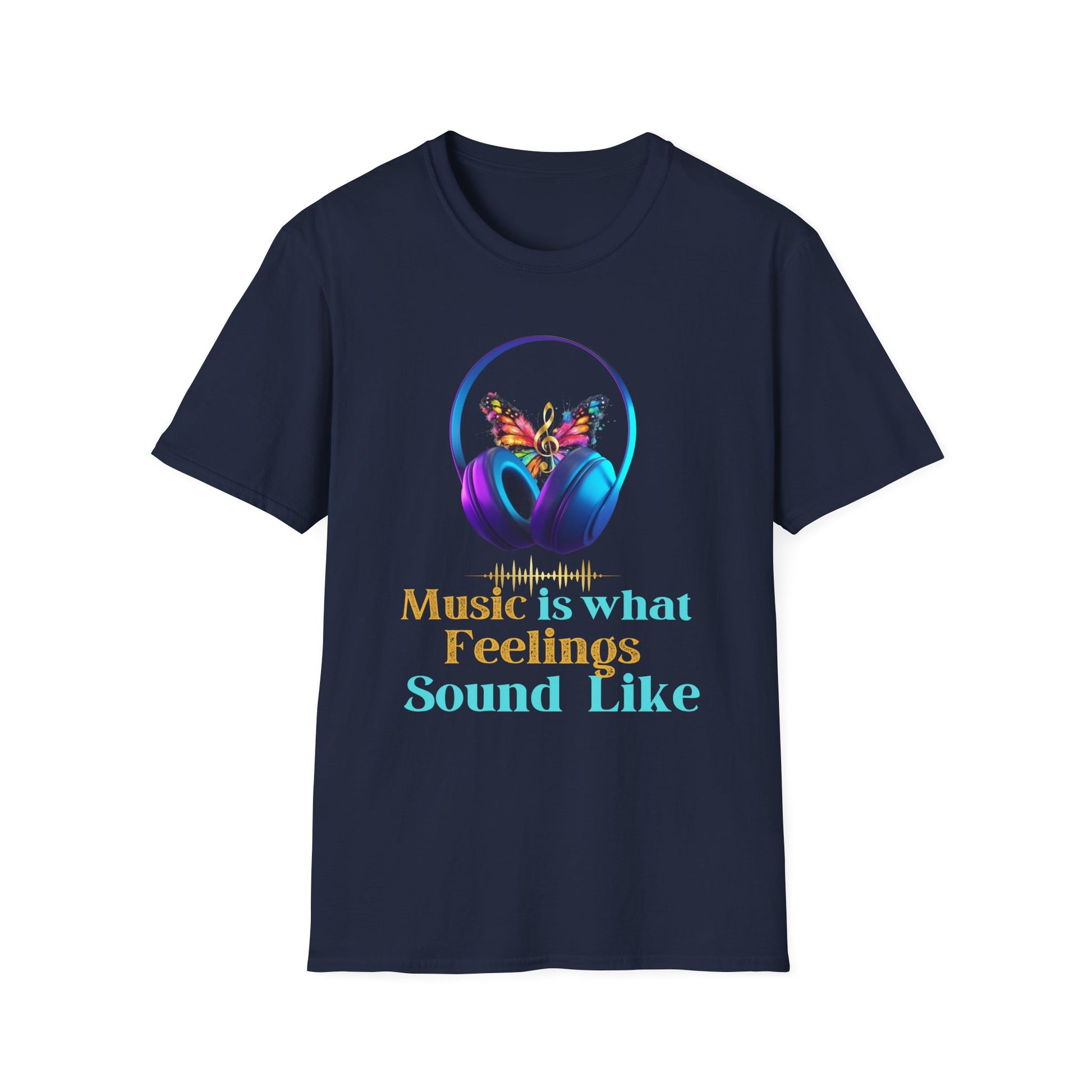 Music and Feelings Graphic T-Shirt - Pepper Rose Prints