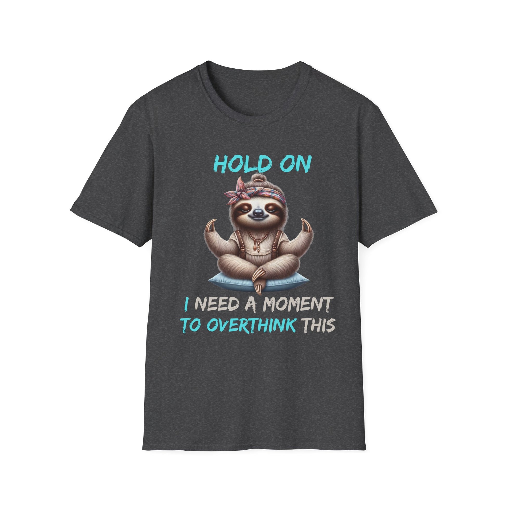 Fun Sloth Self Care T-shirt - Pepper Rose Prints