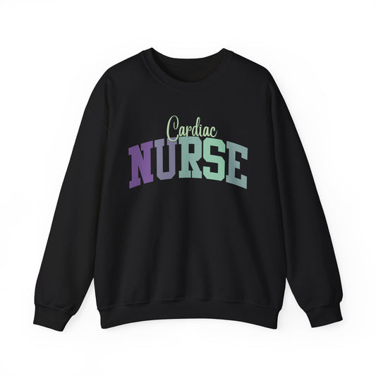 Cardiac Nurse Sweatshirt - Pepper Rose Prints