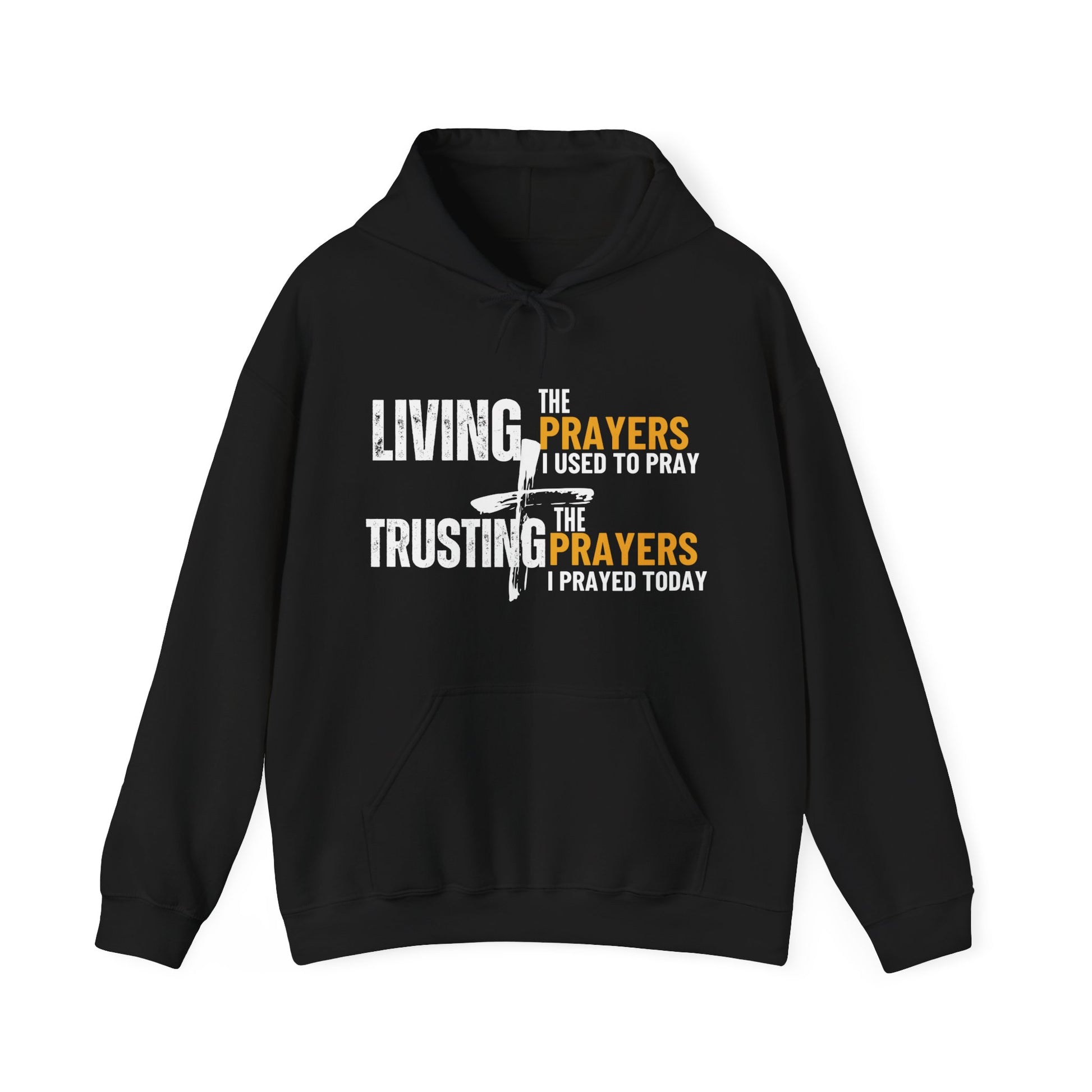 Living the Prayers I Used to Pray Christian Soft Cotton Unisex Faith Sweatshirt - Pepper Rose Prints