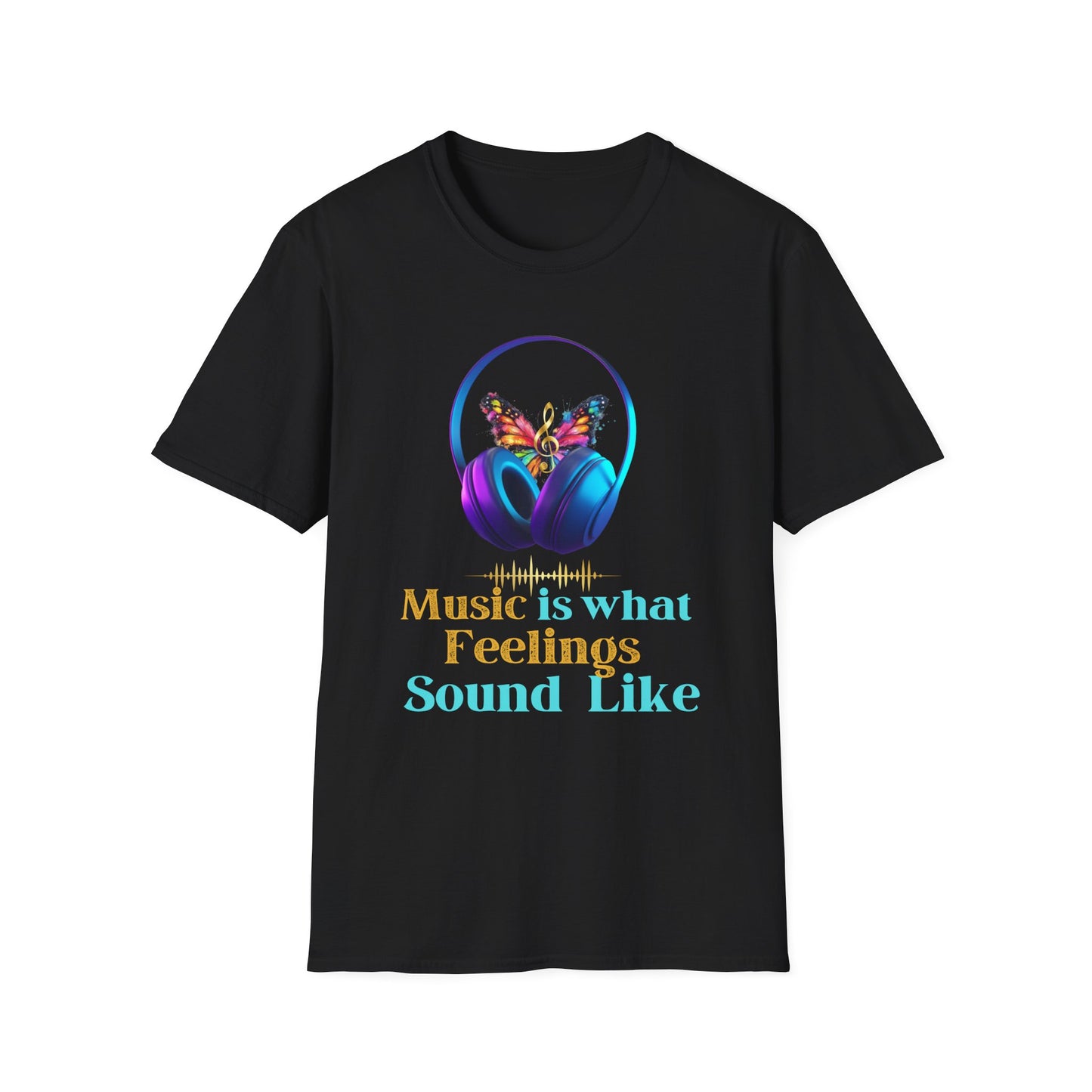 Music and Feelings Graphic T-Shirt - Pepper Rose Prints