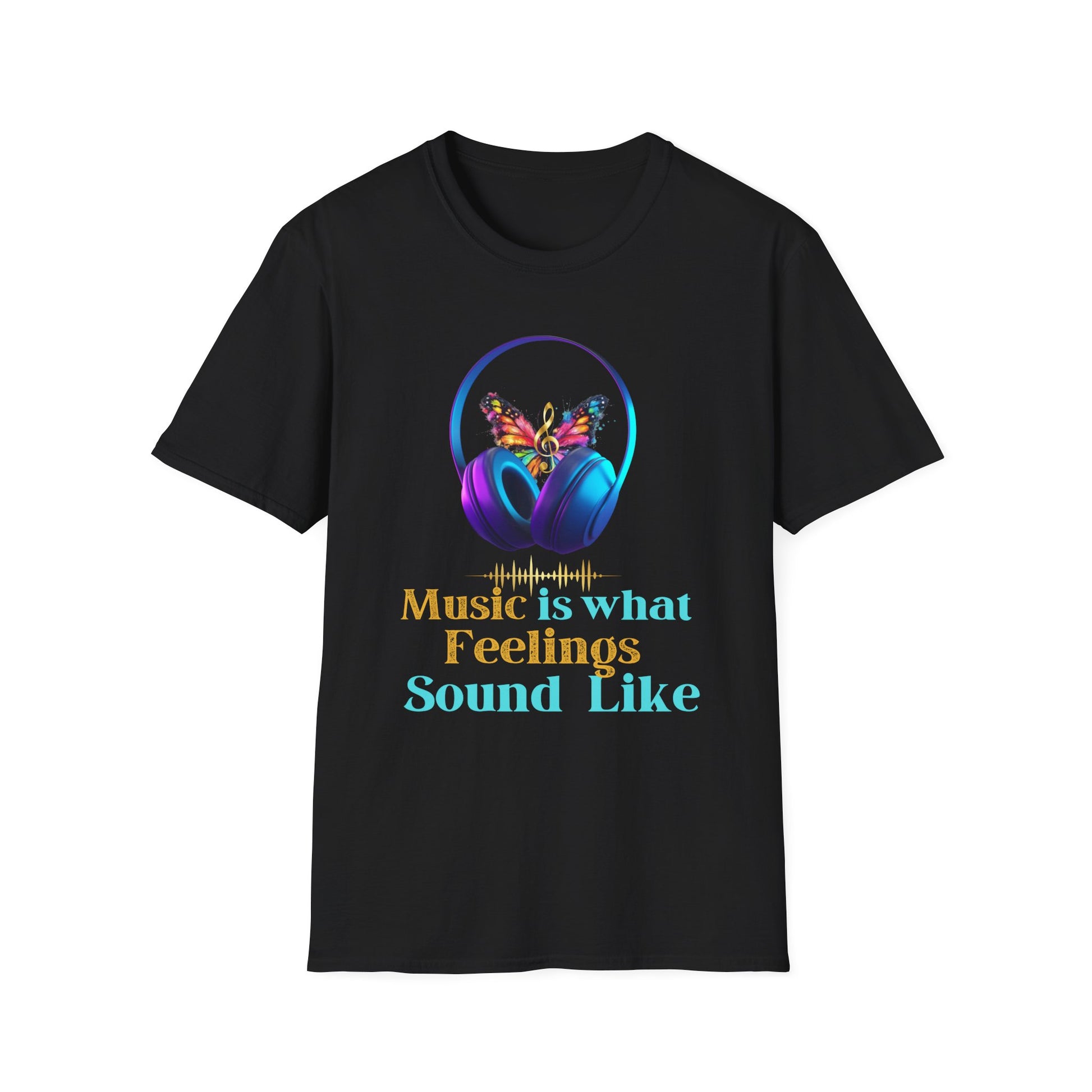 Music and Feelings Graphic T-Shirt - Pepper Rose Prints