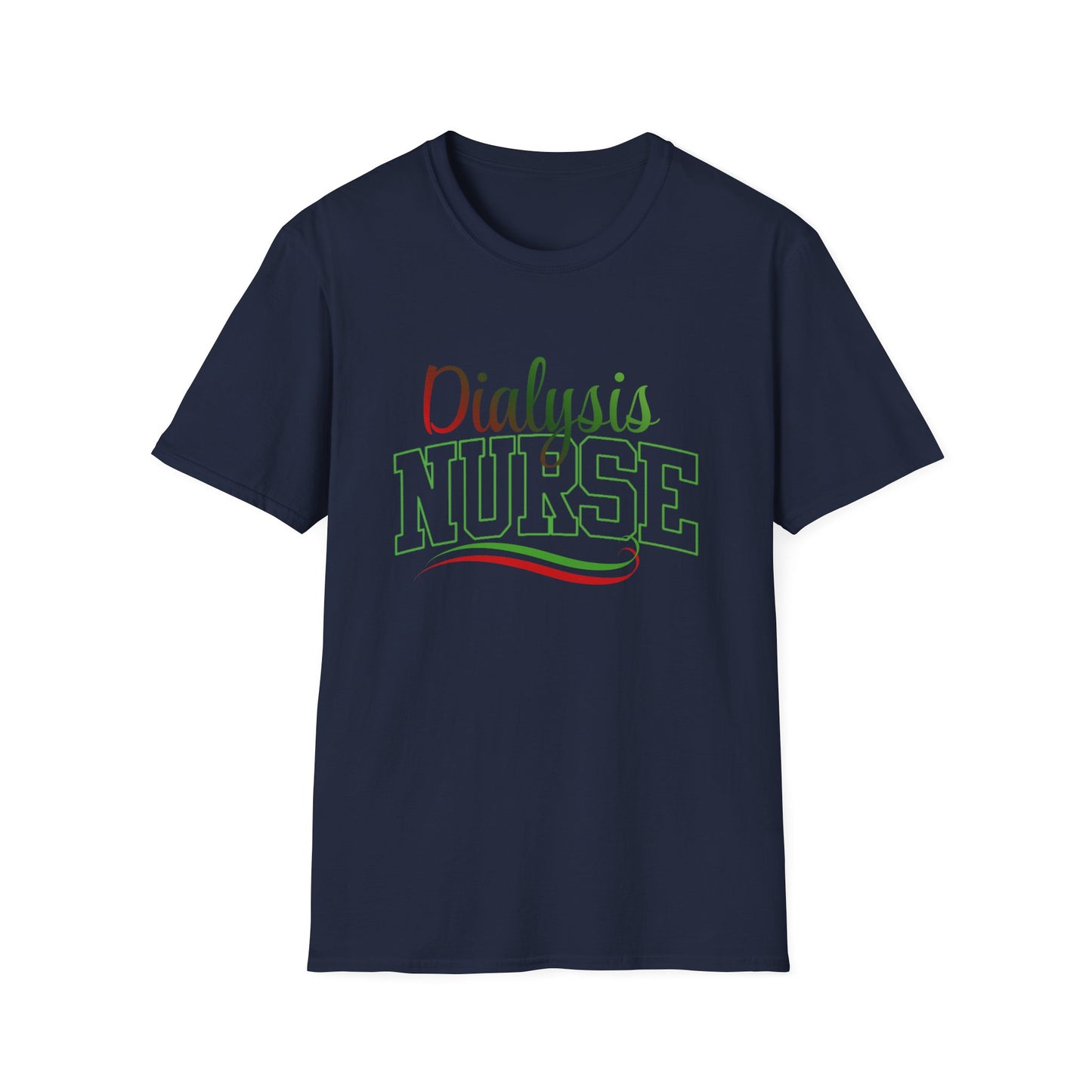 Dialysis Nurse Unisex T-Shirt, Nephrology Healthcare Professional Soft Style Shirt - Pepper Rose Prints