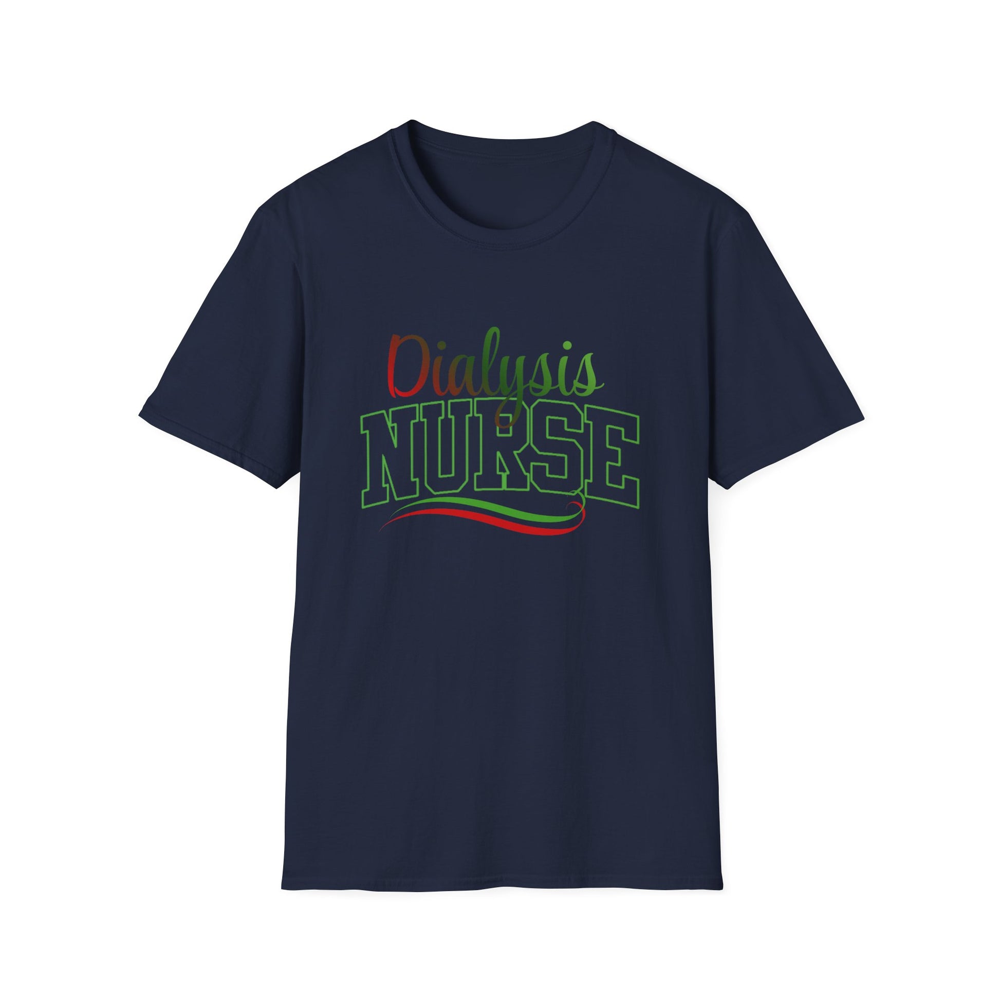 Dialysis Nurse Unisex T-Shirt, Nephrology Healthcare Professional Soft Style Shirt - Pepper Rose Prints
