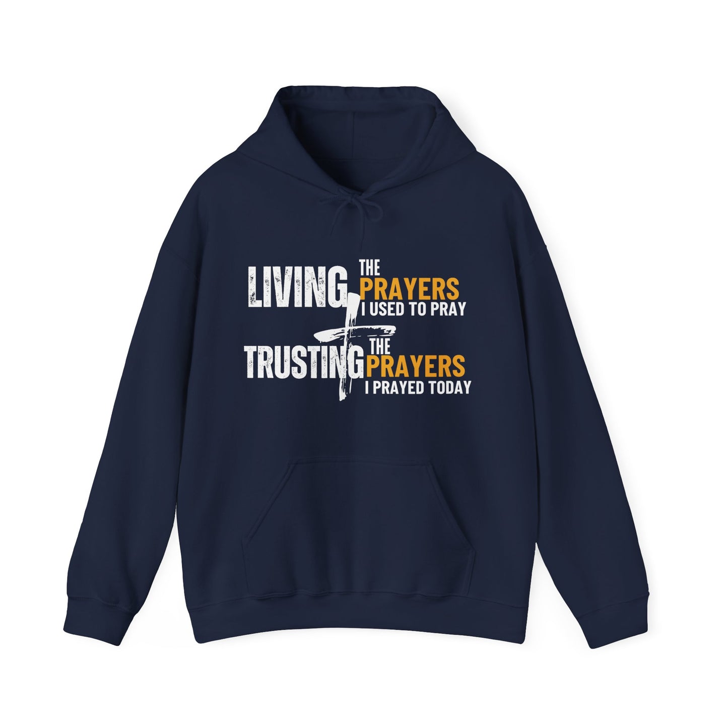 Living the Prayers I Used to Pray Christian Soft Cotton Unisex Faith Sweatshirt - Pepper Rose Prints