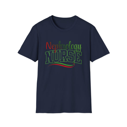 Nephrology Nurse Unisex T-Shirt, Dialysis Healthcare Professional Soft Style Shirt - Pepper Rose Prints