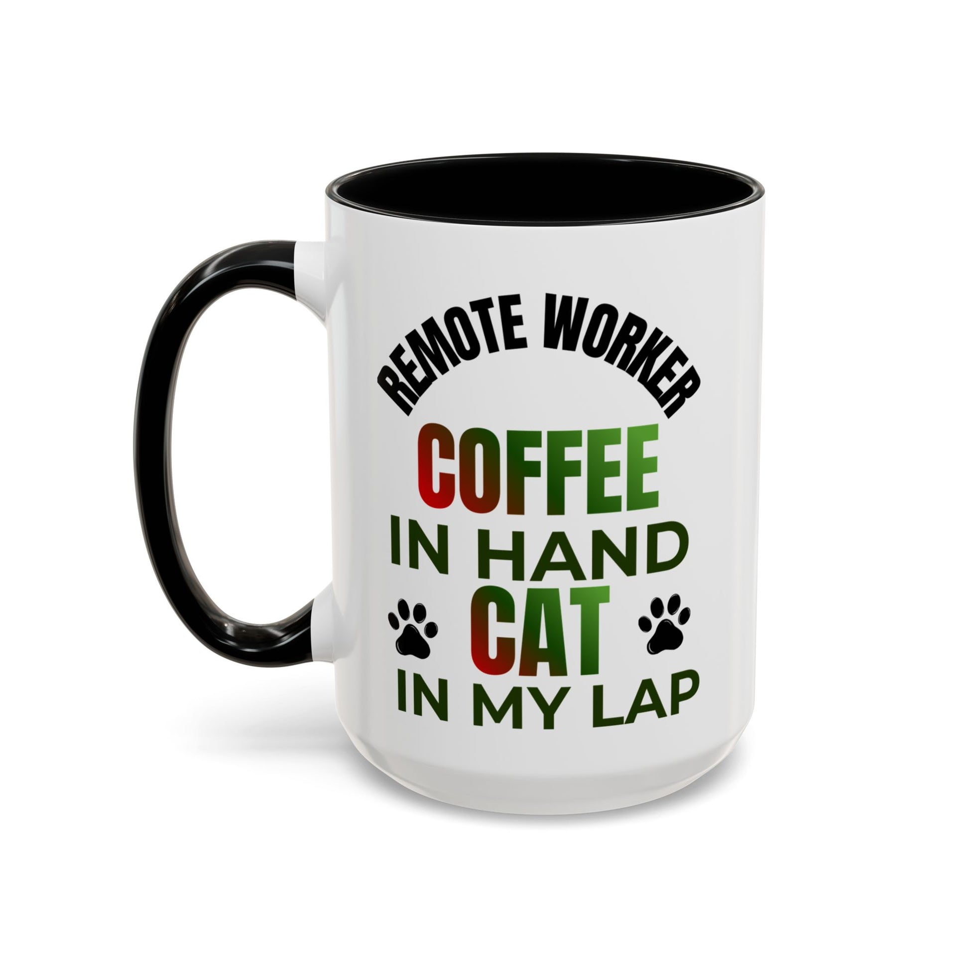 Funny Saying Cat Lover Ceramic Aquatic Coffee Mug - Pepper Rose Prints