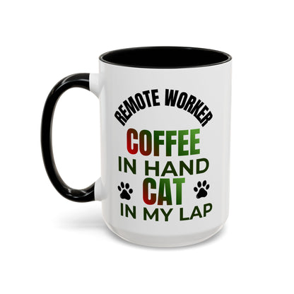 Funny Saying Cat Lover Ceramic Aquatic Coffee Mug - Pepper Rose Prints