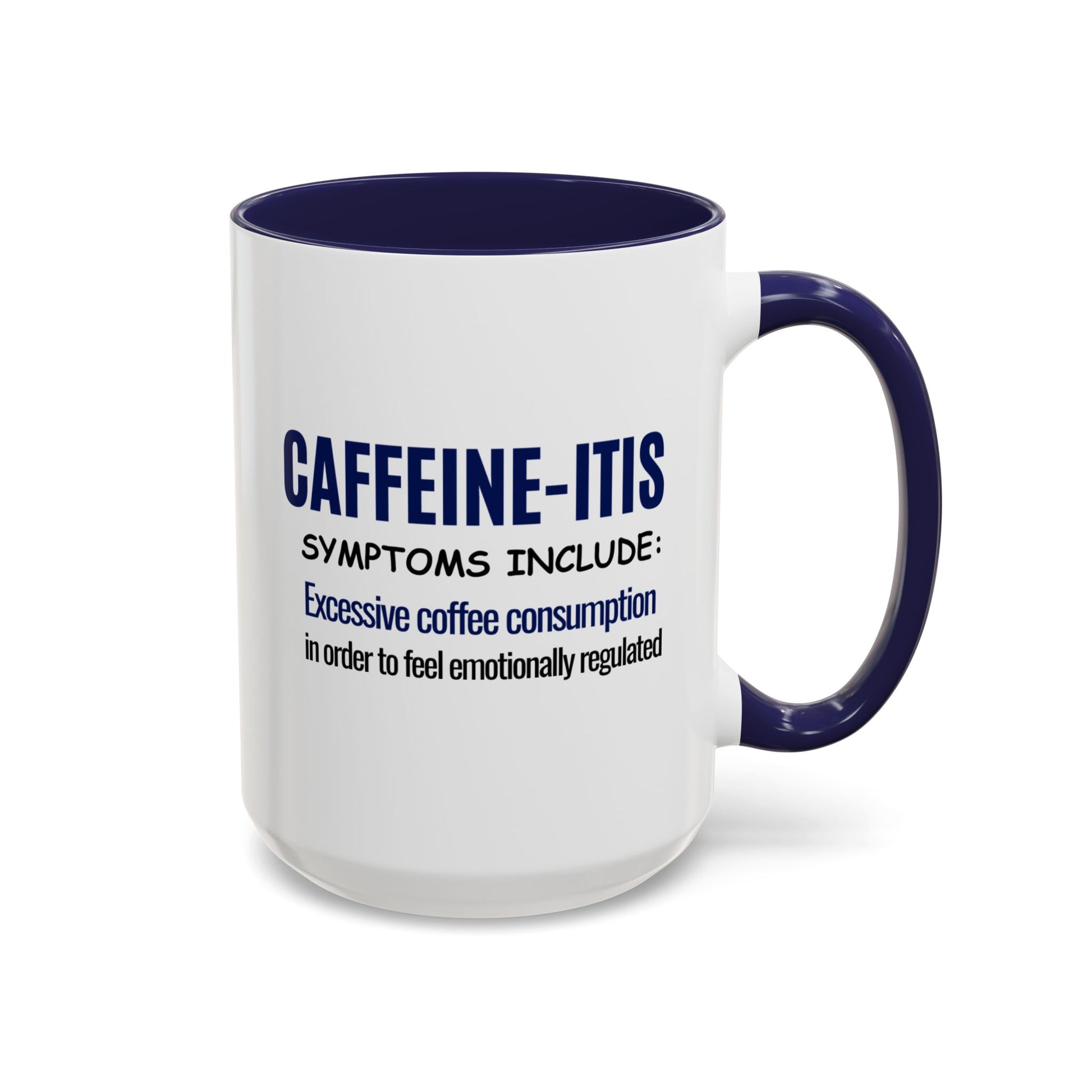Funny Coffee Lover Large Coffee Mug, Fake Diagnosis, Healthcare Gift - Pepper Rose Prints