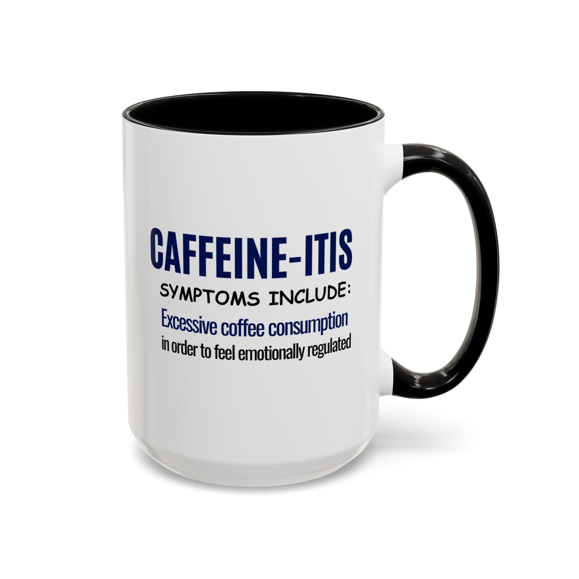 Funny Coffee Lover Large Coffee Mug, Fake Diagnosis, Healthcare Gift - Pepper Rose Prints